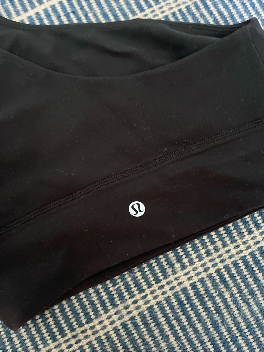 Lululemon One Shoulder Sports Bra Black Size 4